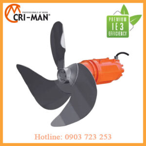 Máy khuấy chìm CRI-MAN TMS động cơ IE3