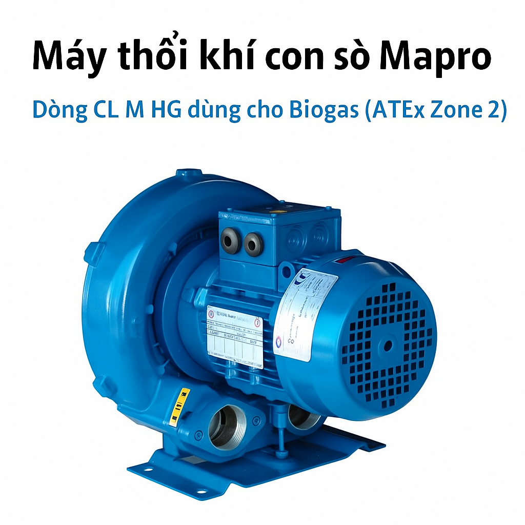 Máy Thổi Khí Con Sò Mapro CL SERIES Máy Thổi Khí Con Sò Mapro CL SERIES