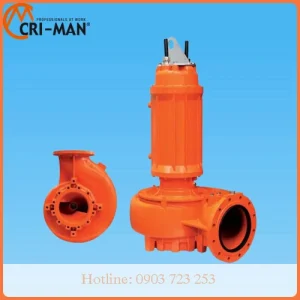 Bơm Bã CRI-MAN Lưu Lượng Lớn – Giải Pháp Bơm Chất Thải Chăn Nuôi Hiệu Quả